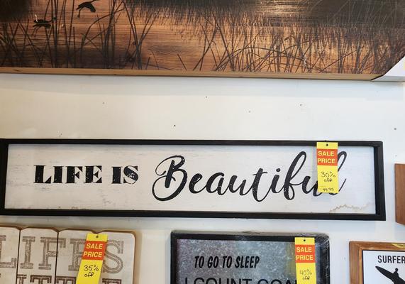 LIFE IS BEAUTIFUL NOW $31.46 REGULAR $44.95