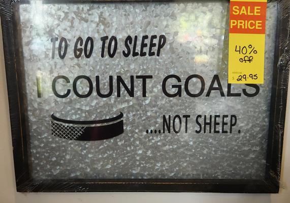 COUNTING GOALS $17.97 REGULAR $29.95